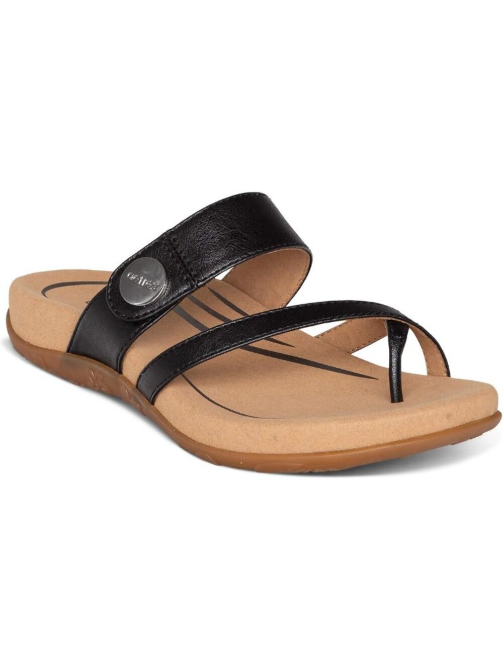 Comfortable Adjustable Slide Sandals for Women - Memory Foam, Arch Support, Pain
